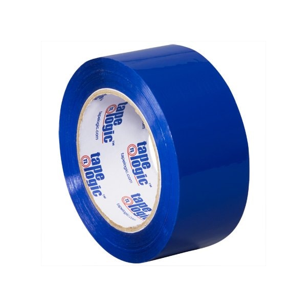Tape Logic 2'' x 110 yds. Blue Tape Logic Carton Sealing Tape, 18PK T90222B18PK - main